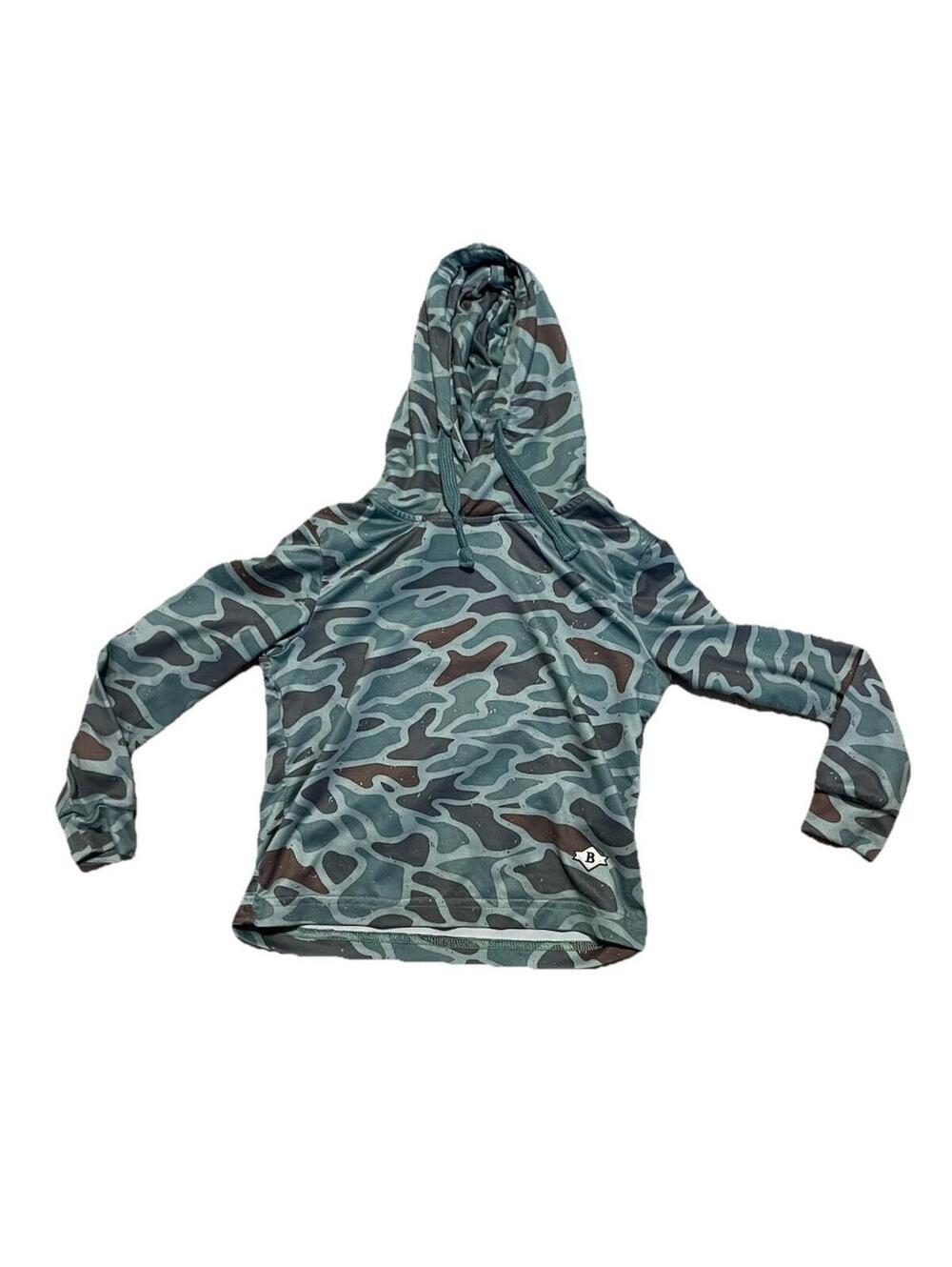 Burlebo Youth - Camo Performance Hoodie 2t H97